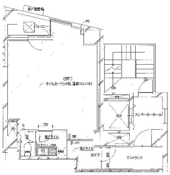 新和ビル2F 間取り図