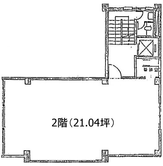 丸万5号館2F 間取り図