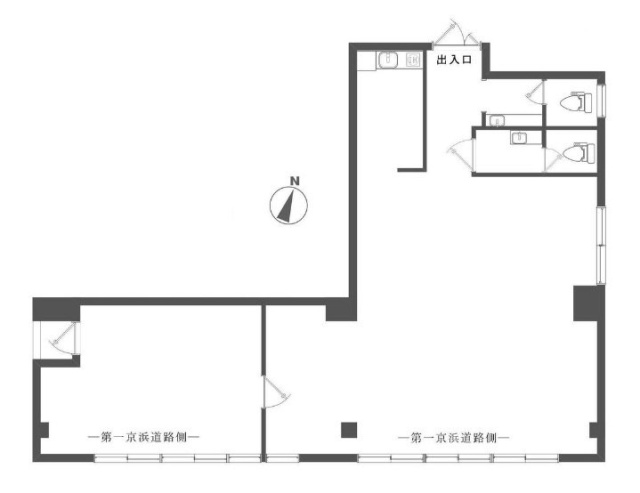 ライオンズ三田2F 間取り図