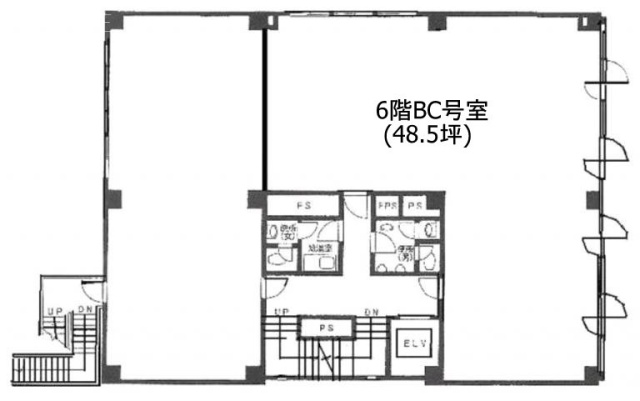 第三協栄ビルBC 間取り図