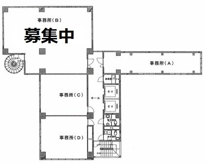 第三長岡ビルB 間取り図