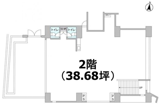 アイルズ東中野2F 間取り図