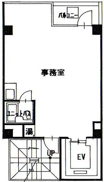 大我ビル9F 間取り図