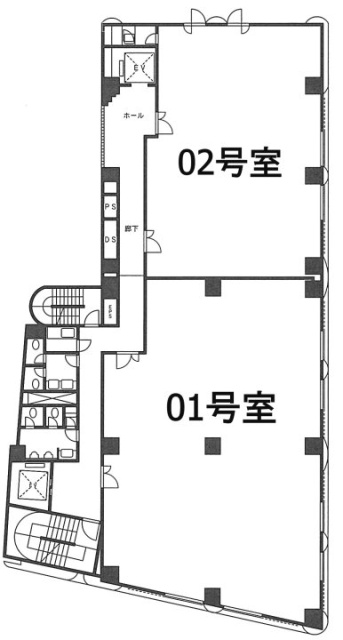 東都ビル201 間取り図