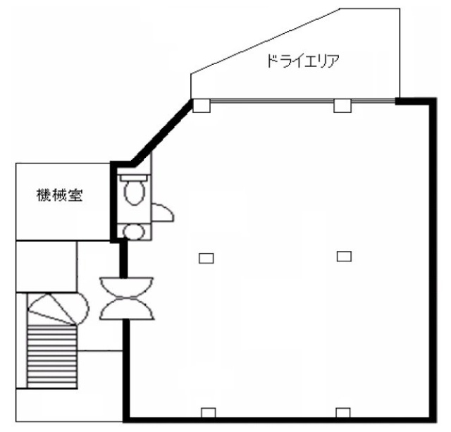 祐天寺秀永ビルB1F 間取り図