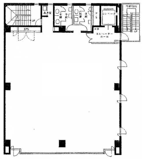 宮城館ビル1F 間取り図