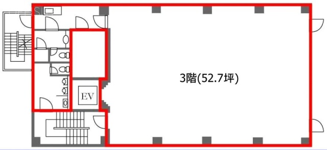 ワールドワイドセンター3F 間取り図