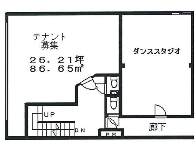 ホッタビル2F 間取り図