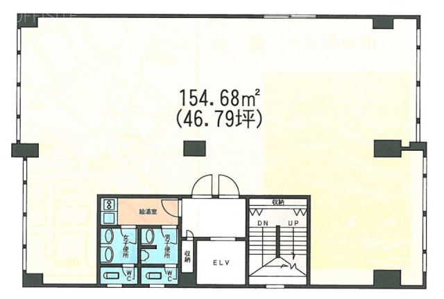 アソルティ新宿五丁目ビル3F 間取り図