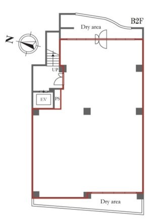 代官山パークスB2F 間取り図