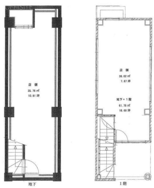 金井ビルB1F 間取り図