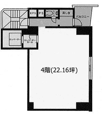IKDタワー4F 間取り図