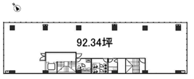 村松ビル3F 間取り図