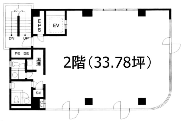 麹町285ビル2F 間取り図