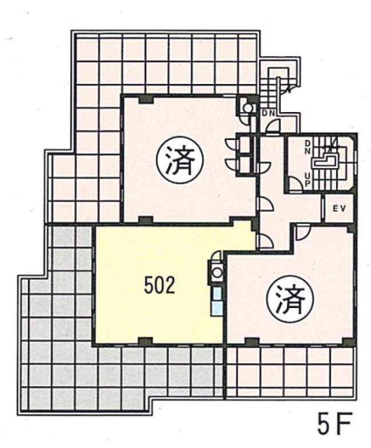 四谷ニューマンション502 間取り図