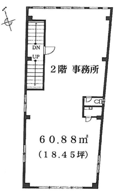 サンハウスビル2F 間取り図