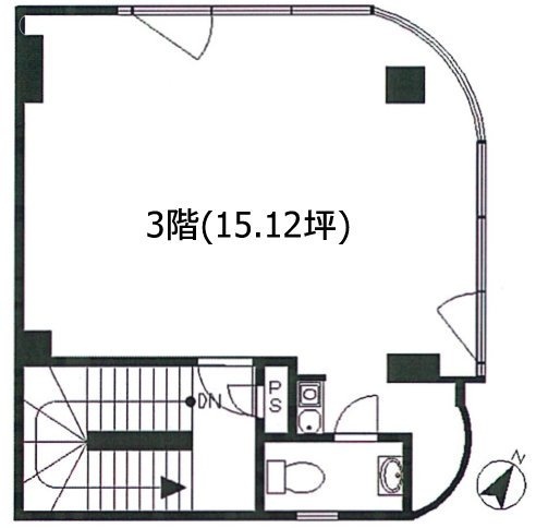 クリーンパレス3F 間取り図