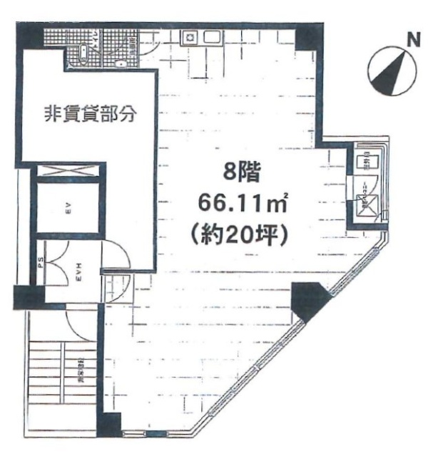 神田ノースフロントA 間取り図