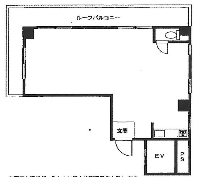 千駄ヶ谷エレガンスビル301 間取り図