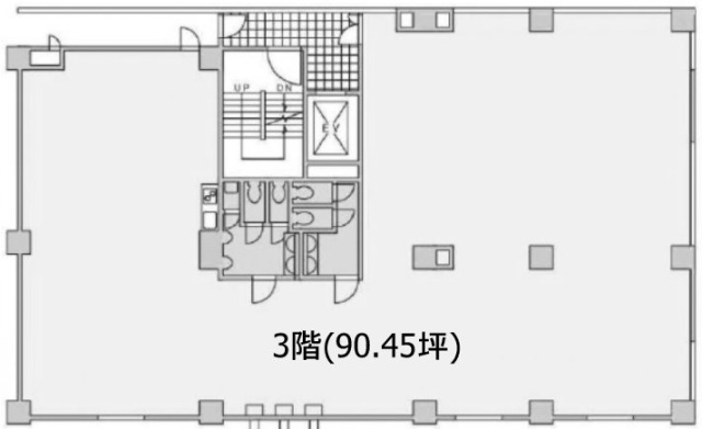 ハイライフ三田3F 間取り図