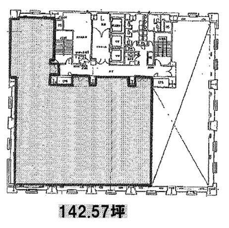 MFPR日本橋本町ビル501 間取り図