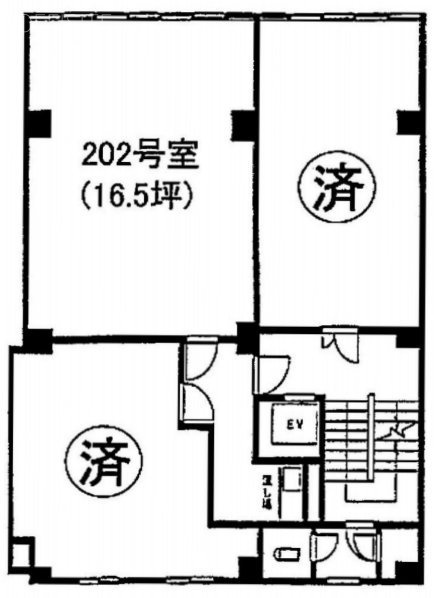 ニュー神田ビル202 間取り図