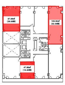 大樹生命横浜桜木町ビル5F 間取り図