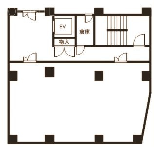 中目黒アリーナB101 間取り図