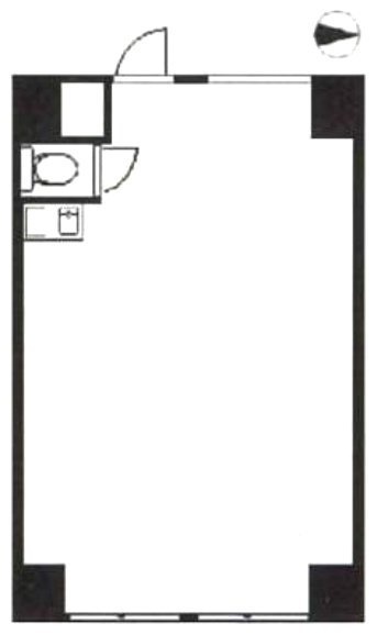 芝園ハイツ101 間取り図