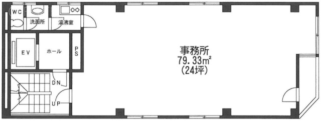 尾家(オカ)ビル2F 間取り図