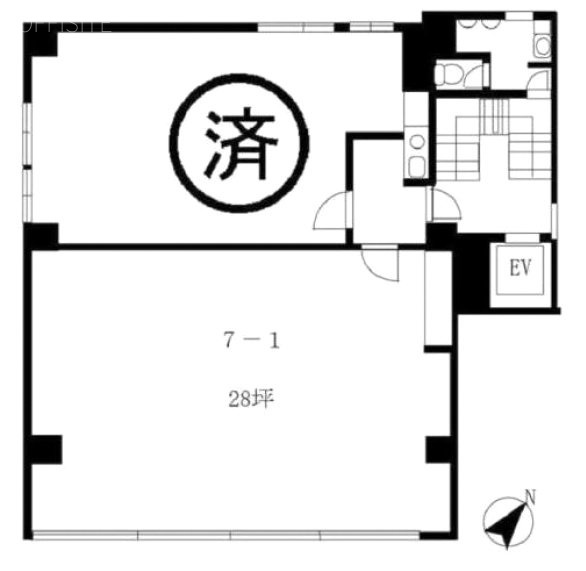 ツカコシビル1 間取り図