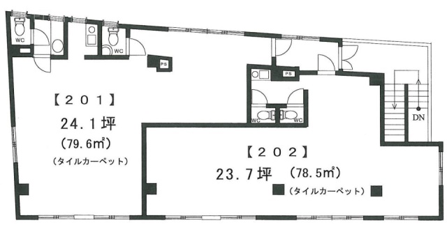 KMビル201 間取り図
