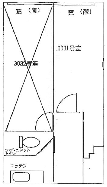 ニューライトビル3031 間取り図