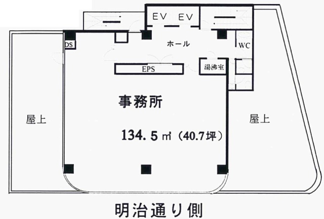 HORIZON1ビル10F 間取り図