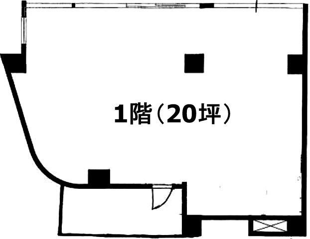 三福ビル1F 間取り図