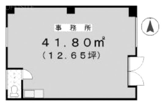 豊永ビルB 間取り図