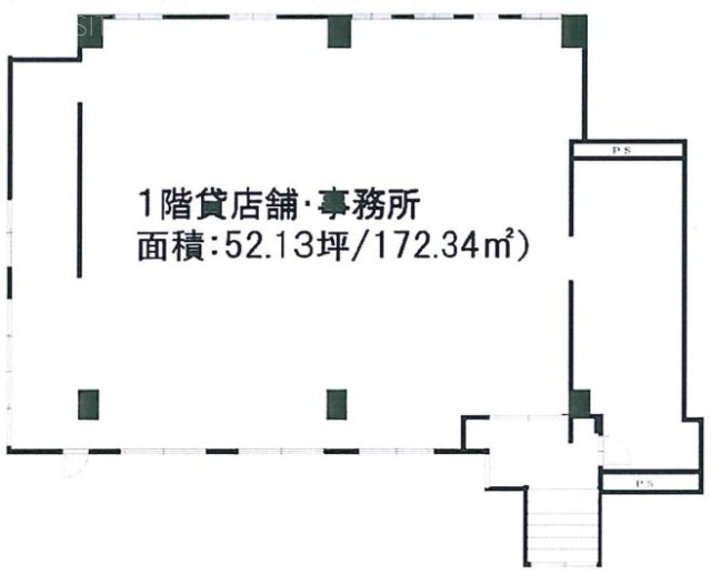 六番町会館1F 間取り図