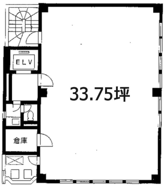 ナルハマビル301 間取り図
