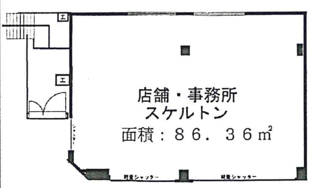 メゾンド・ミリオンビル1F 間取り図