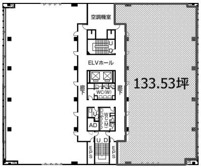 柏第一生命ビル4F 間取り図