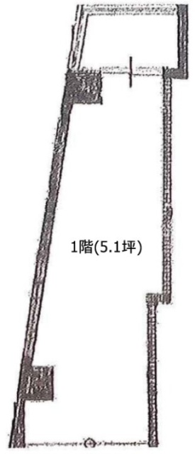 萩原ビル1F 間取り図
