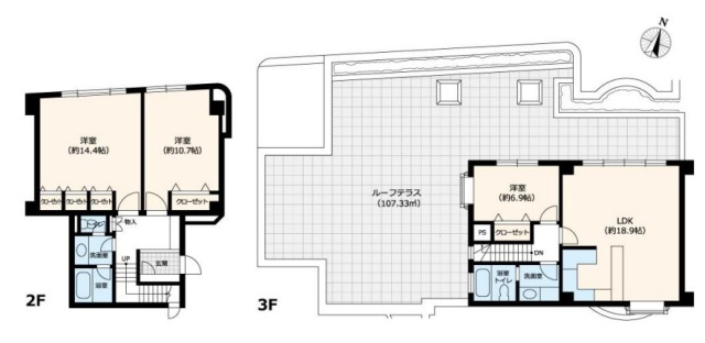 VORT白金台ANNEX202 間取り図