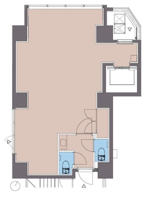 ADW神保町ビル2F 間取り図