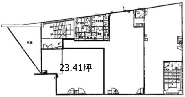 朝日生命砂町ビル2F 間取り図