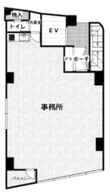 丸一ビル3F 間取り図