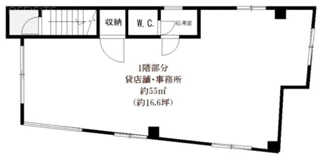 ファミーユ目白台1F 間取り図