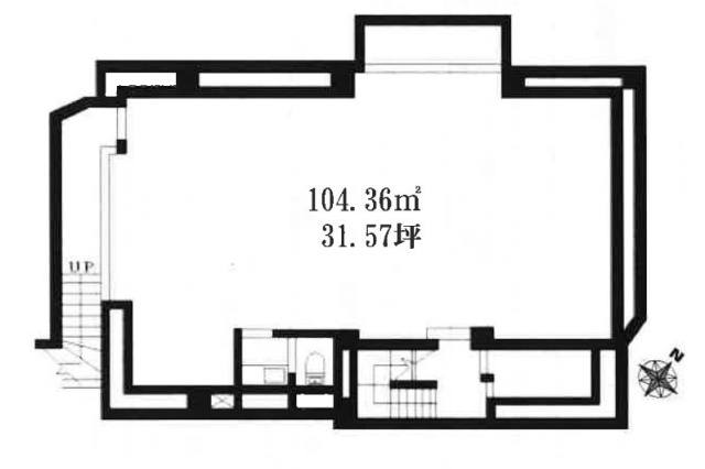 ムツミビルB1F 間取り図