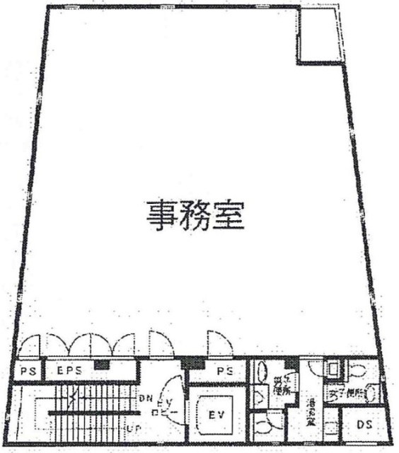 十番董友ビル3F 間取り図