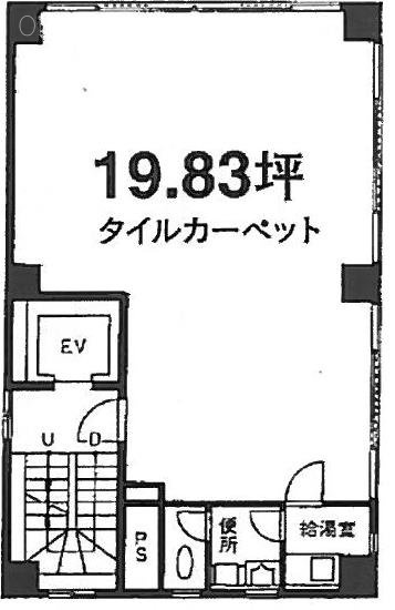 オークKSビル2F 間取り図