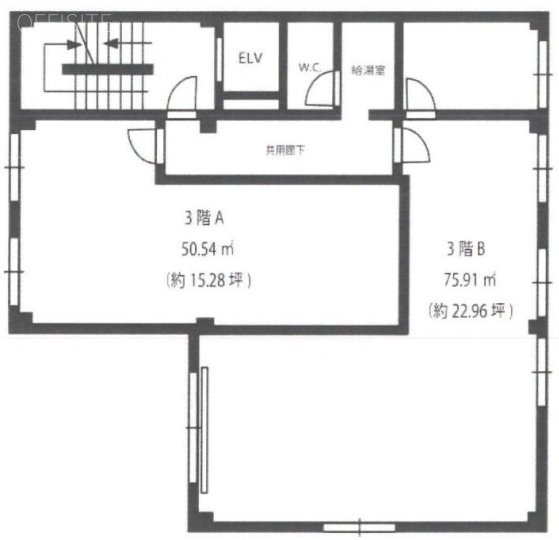 潮見2丁目ビルB 間取り図